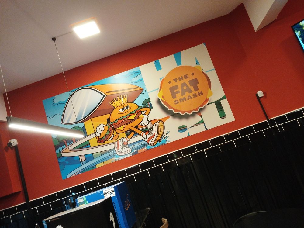 Mural na parede